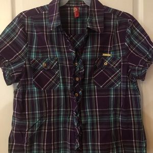 ‼️Lot of 2 ‼️VINTAGE Apple Bottom button down tops